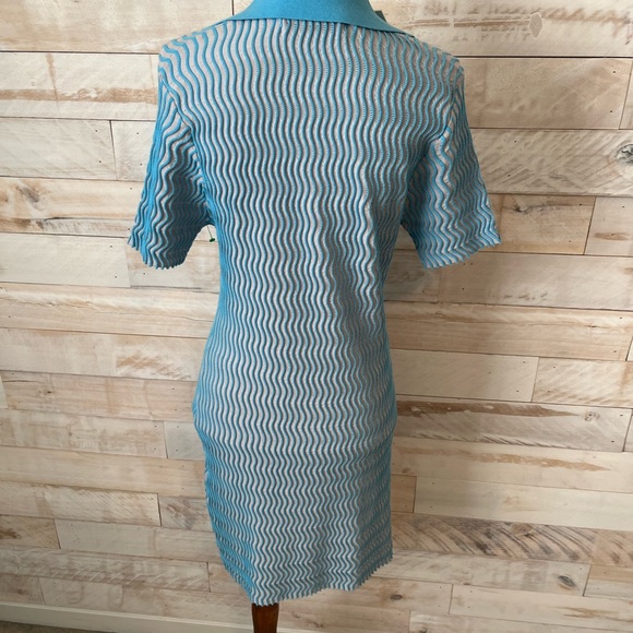 NWT Anthropologie size M Azalia polo knit dress - Picture 7 of 12